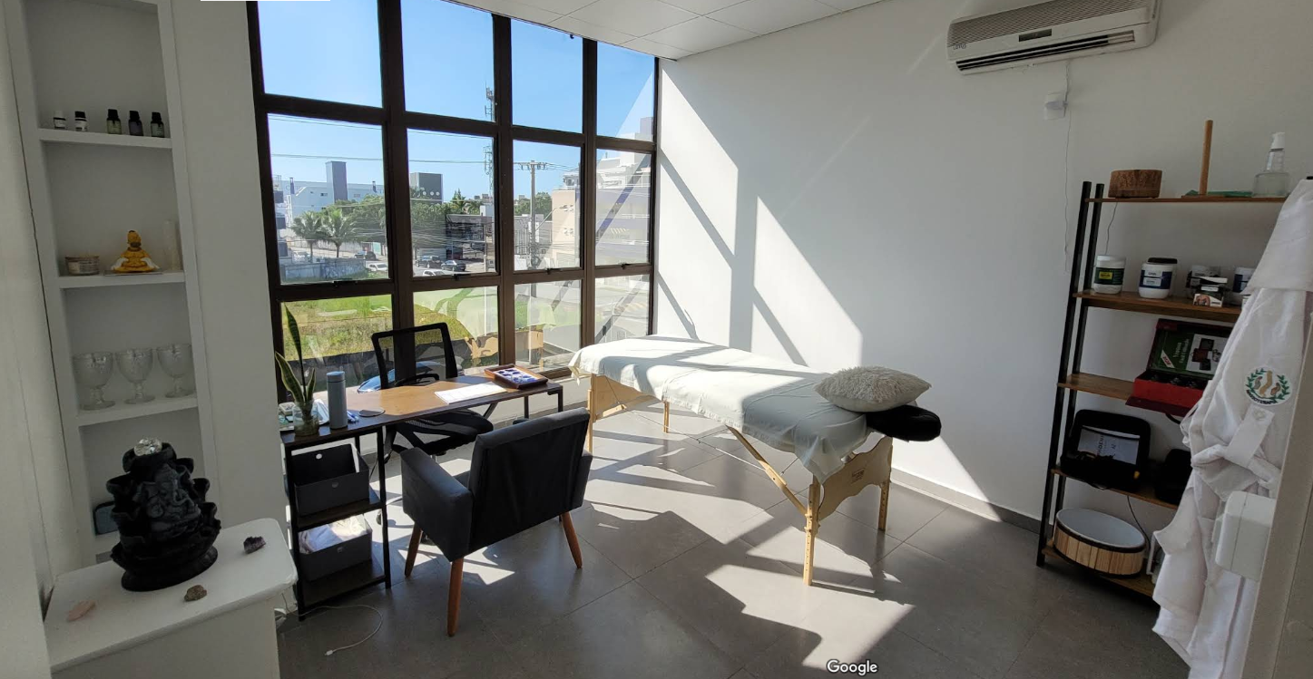 Sala de massagem - Vista geral